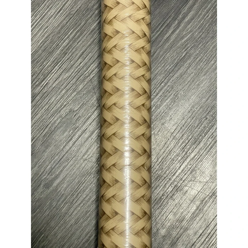 Ralph Lauren‎ Home Imperialis Basketweave Wallpaper Roll Faux Wicker Tan